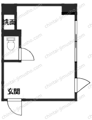 眞姫ビルの間取図