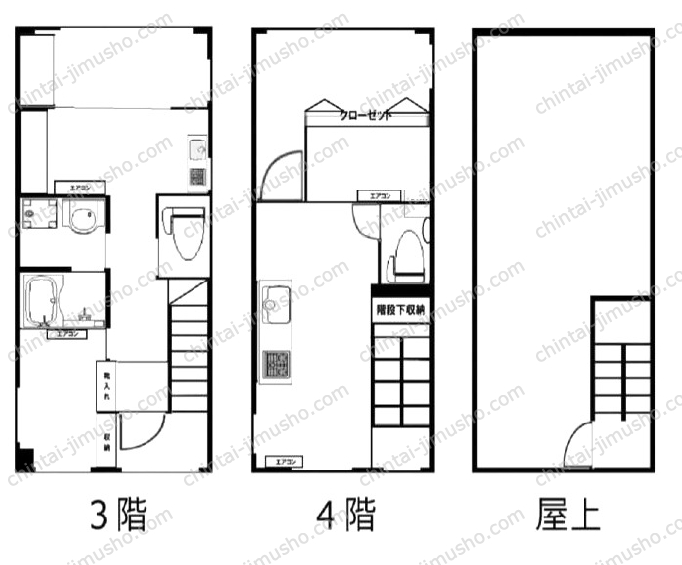 高橋ビルの間取図