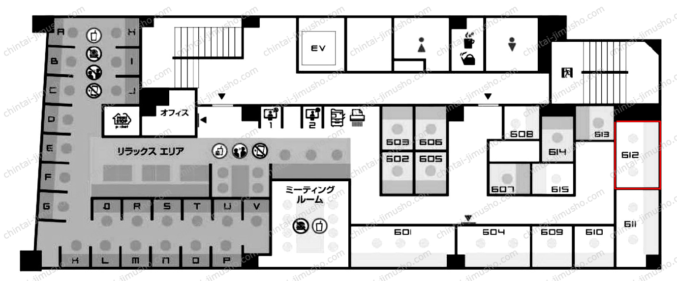 大宮イーストビル／ワイムビジネスプラザ大宮の間取図