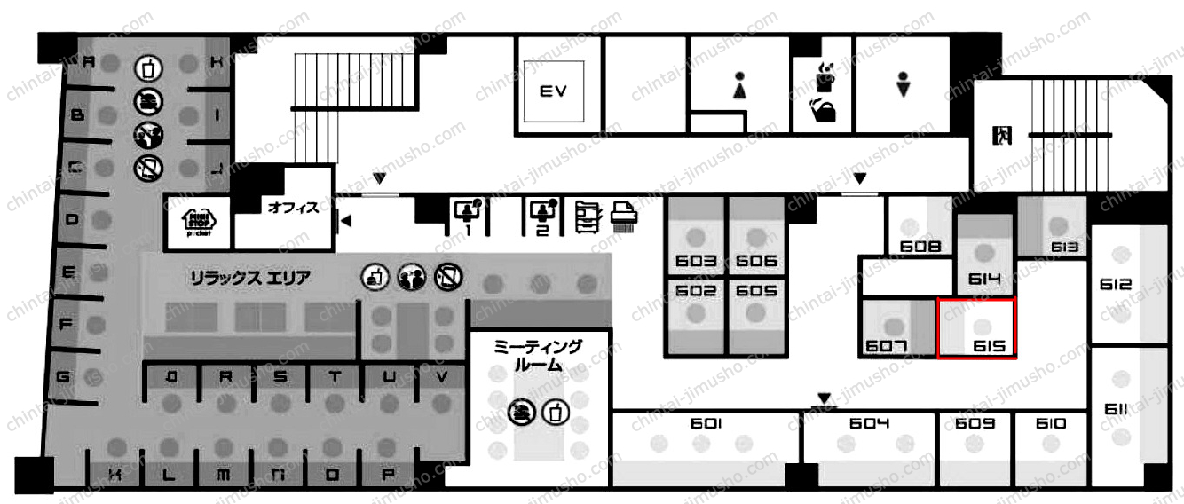 大宮イーストビル／ワイムビジネスプラザ大宮の間取図