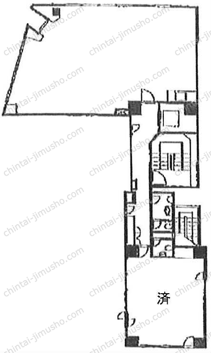 松本銀座ビルの間取図