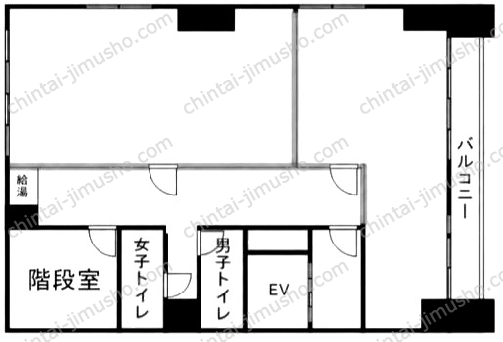 ニッケイビルの間取図
