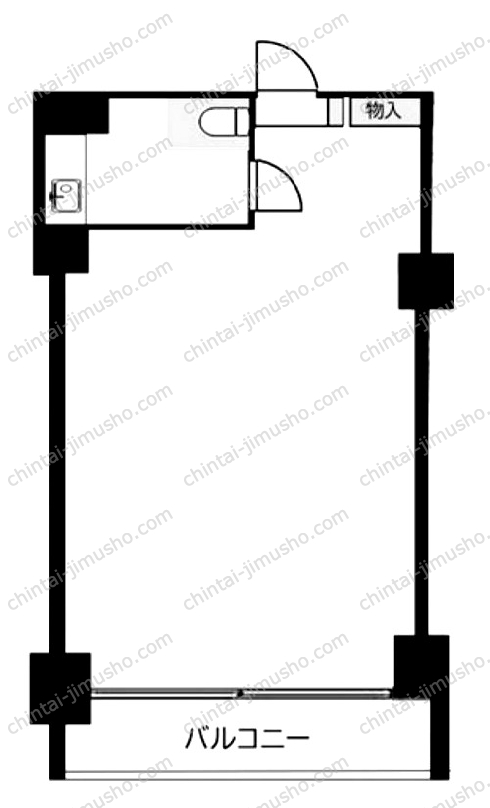 マンション四谷の間取図