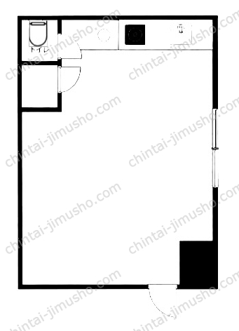 クレハ・マネージメントビルの間取図