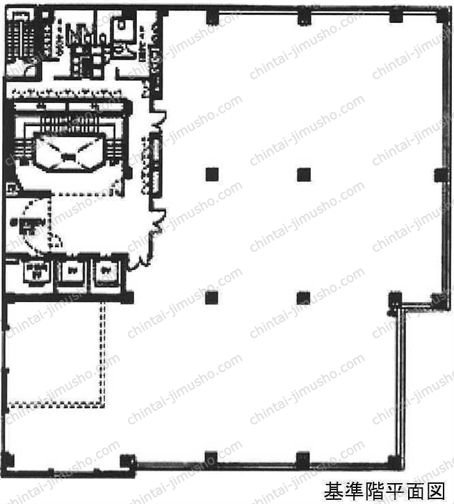 白金高輪ステーションビルの間取図