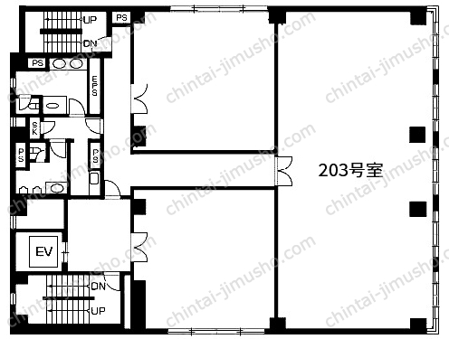 新横浜クリンゲルンベルグビルの間取図