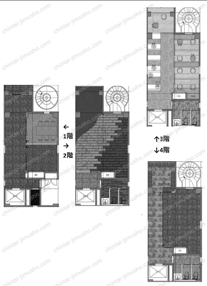 Axi高田馬場の間取図