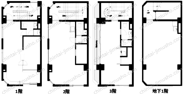 バイリンクビル白金台の間取図