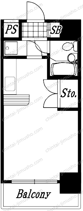 T's garden南柏の間取図
