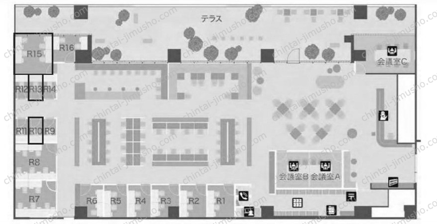 渋谷フクラス／ビジネスエアポート渋谷フクラスの間取図