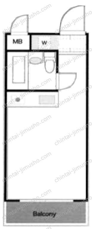 ペガサスステーションプラザ蒲田の間取図