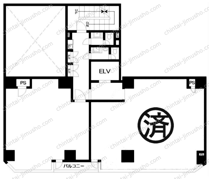 日神ビル関内の間取図