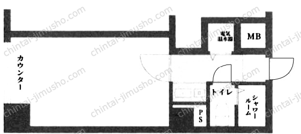 パシフィック乃木坂の間取図