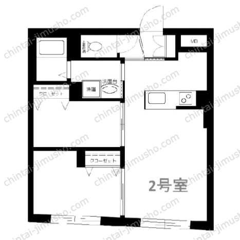 CENTRAL GARDEN RESIDENCE TOKYOの間取図