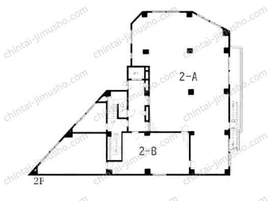 左入町ビルの間取図