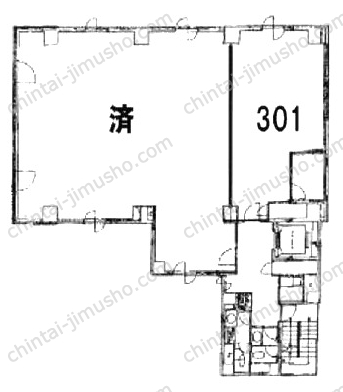 GINZA ONE BUILDINGの間取図