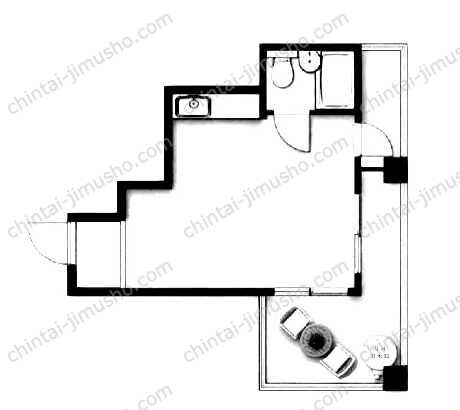 シャーレー原宿の間取図
