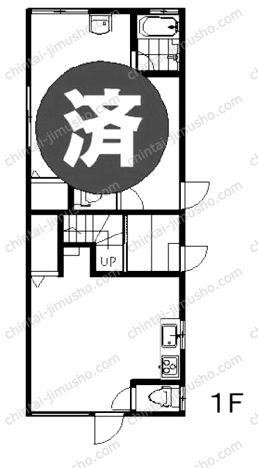 サニーハイツの間取図
