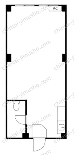 秀和外苑レジデンスの間取図