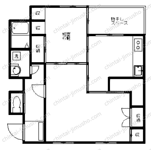 大森北3丁目戸建ての間取図
