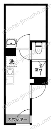 アールヒルズ日本橋の間取図