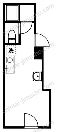 アールヒルズ日本橋の間取図