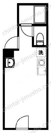 アールヒルズ日本橋の間取図