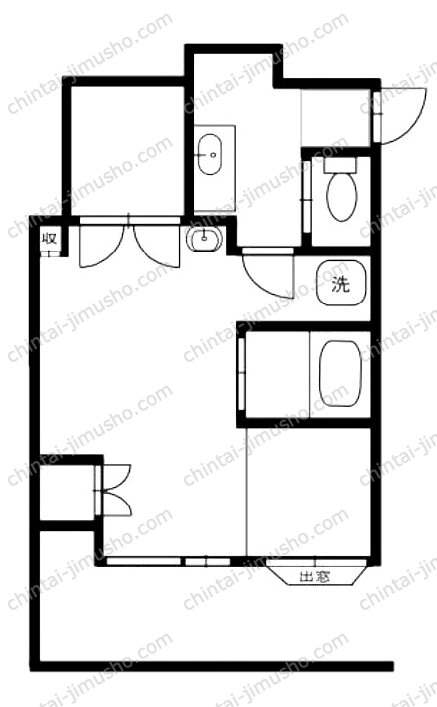 シーガル北町の間取図