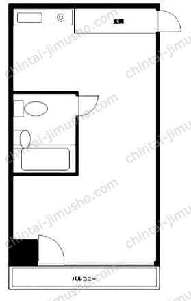 クラックスハイム六本木の間取図