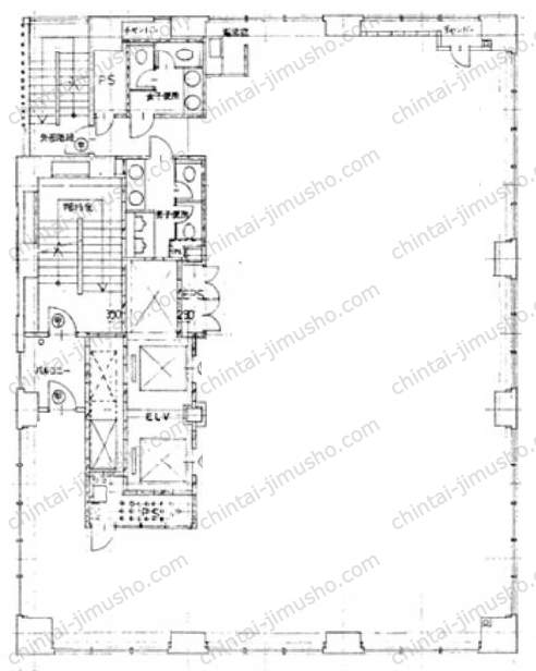 ニューリバータワーの間取図