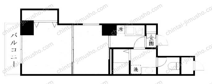 東京土地建物ビルディングの間取図