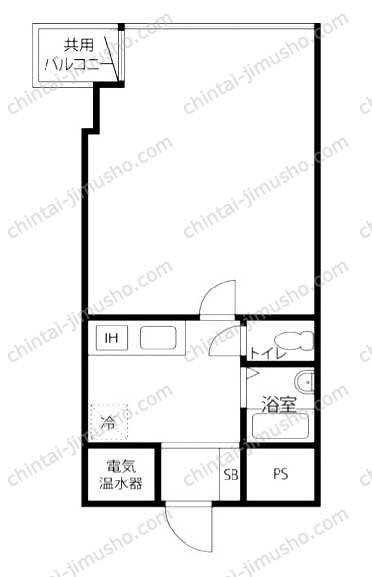 ノア道玄坂の間取図