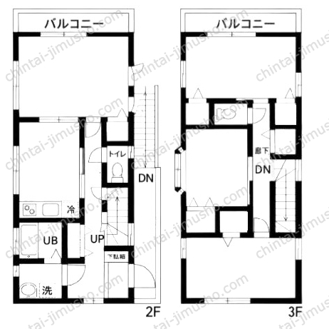 江戸川3丁目戸建の間取図