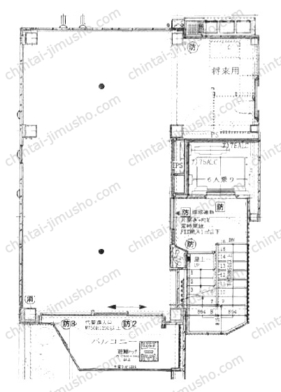 KAYAビルの間取図