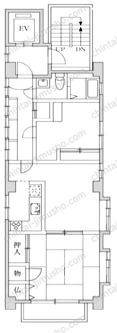 大塚ノースコートの間取図