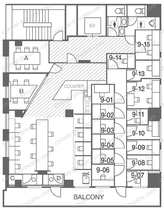 MID POINT 駒込の間取図