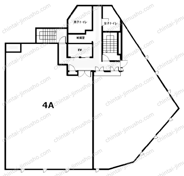 唐木田センタービルの間取図