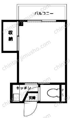 ソリューション門前仲町の間取図