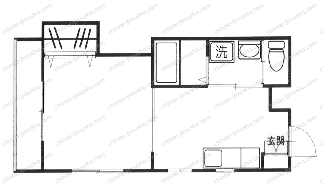 TNK第5ビルの間取図