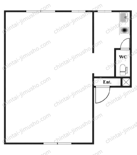 市川マンションの間取図