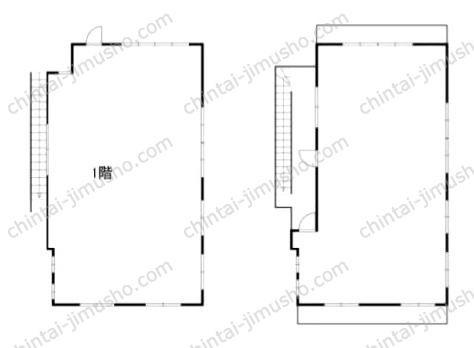 東立石3丁目貸倉庫・工場の間取図