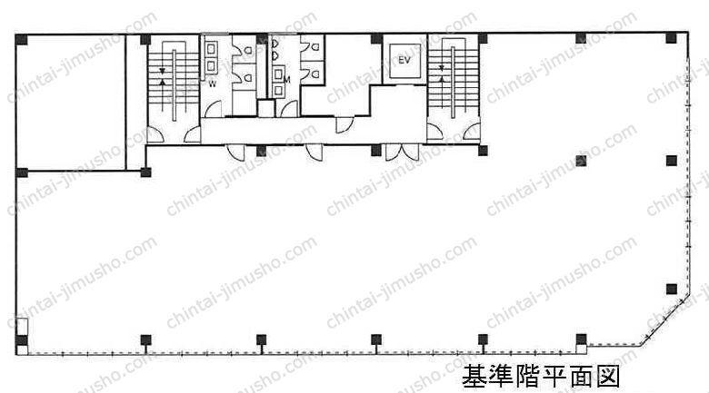 立川第一生命ビルディングの間取図