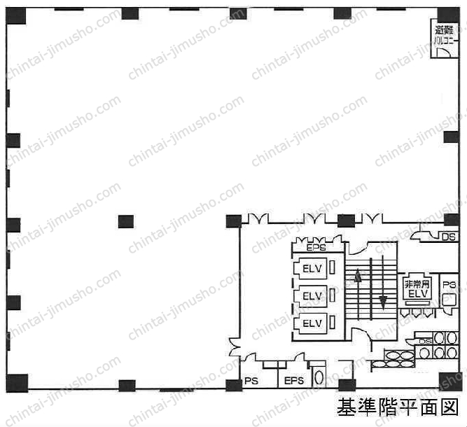横浜みなと第一生命ビルの間取図