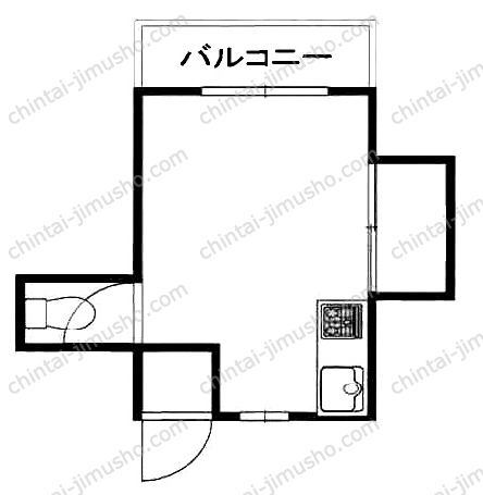 ユウビルの間取図