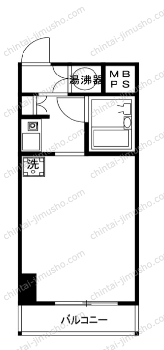 藤和伊勢佐木町ハイタウンの間取図