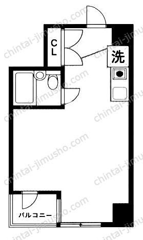 ストーク伊勢佐木七番館の間取図