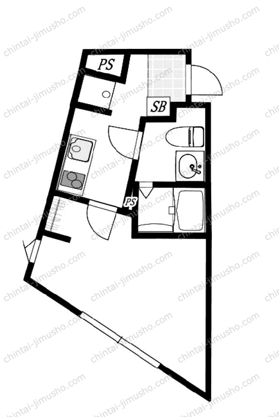 クレストパレス中野の間取図