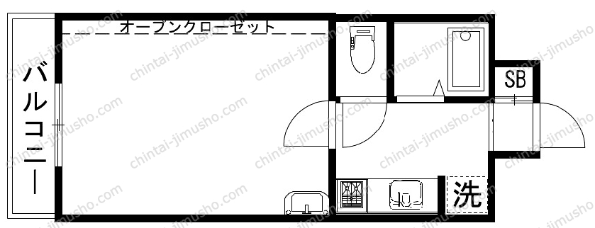 AVION（アビオン）の間取図