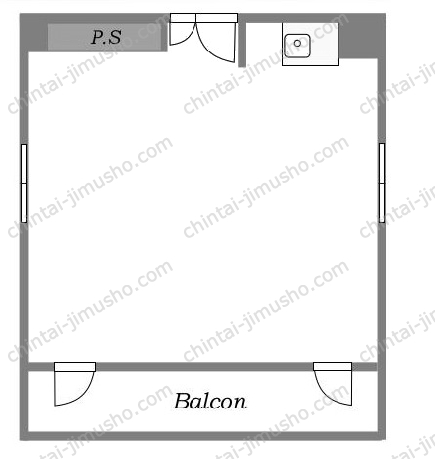 住吉24ビルの間取図
