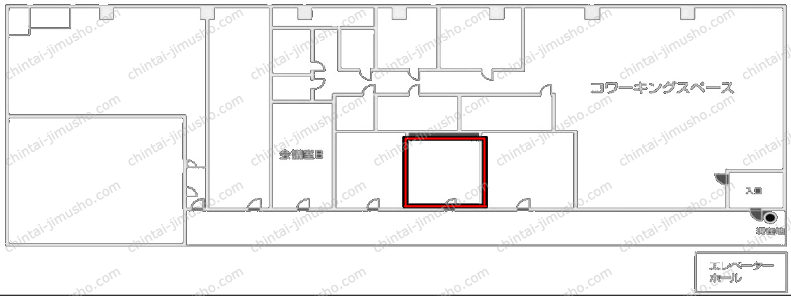 ニュー新橋ビル／ハローオフィス新橋の間取図